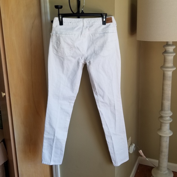 American Eagle White Studded Skinny Jean - Picture 2 of 13